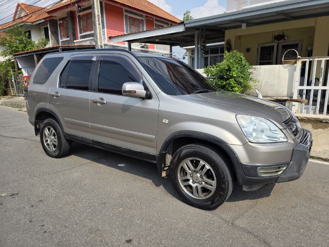 Honda CR-V 2002 2.0 E Utility-car เบนซิน LPG เกียร์อัตโนมัติ บรอนซ์ทอง รูปที่ 4