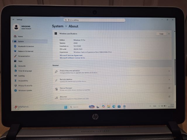 ขาย Notebook HP มือสองตามสภาพ รูปที่ 9