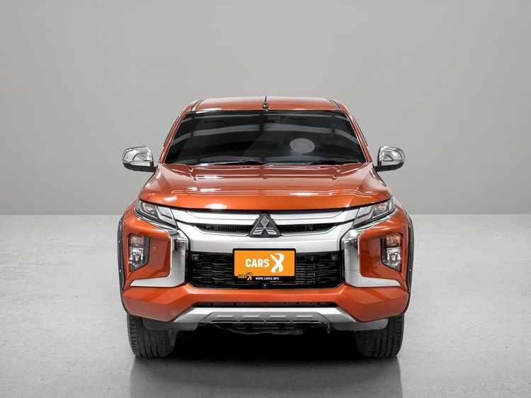 Mitsubishi Triton 2018 2.4 GT Premium Plus Pickup ดีเซล ไม่ติดแก๊ส เกียร์อัตโนมัติ ส้ม รูปที่ 2