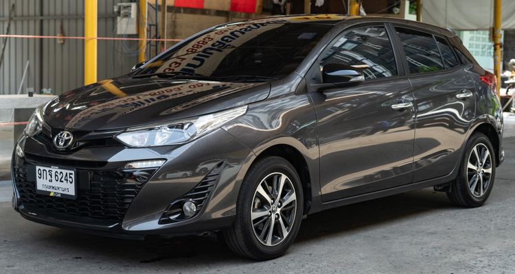Toyota Yaris 2019 1.2 G Plus Sedan เบนซิน ไม่ติดแก๊ส เกียร์อัตโนมัติ เทา รูปที่ 2