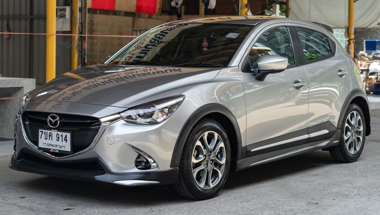 Mazda Mazda 2 2017 1.5 XD Sport High Plus L Sedan ดีเซล ไม่ติดแก๊ส เกียร์อัตโนมัติ เทา รูปที่ 2