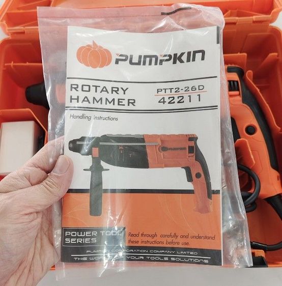PUMPKIN ROTARY HAMMER PTT2-26D 42211 ใหม่ ไม่ผ่านการใช้งาน รูปที่ 15