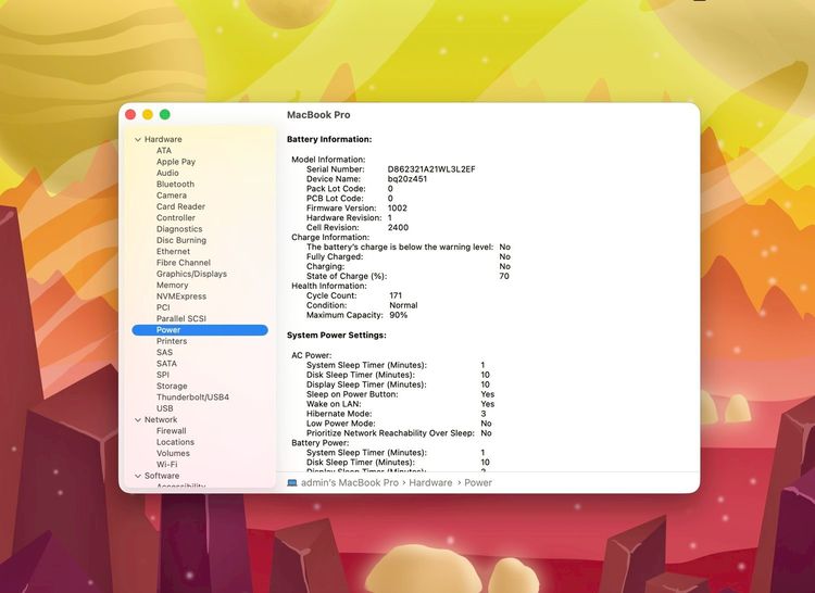 MacBook Pro 13-inch M2 2022 Ram8GB SSD256GB SpaceGray รูปที่ 13