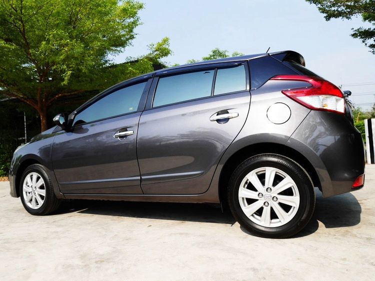 Toyota Yaris 2013 1.2 G Sedan เบนซิน ไม่ติดแก๊ส เกียร์อัตโนมัติ เทา รูปที่ 3