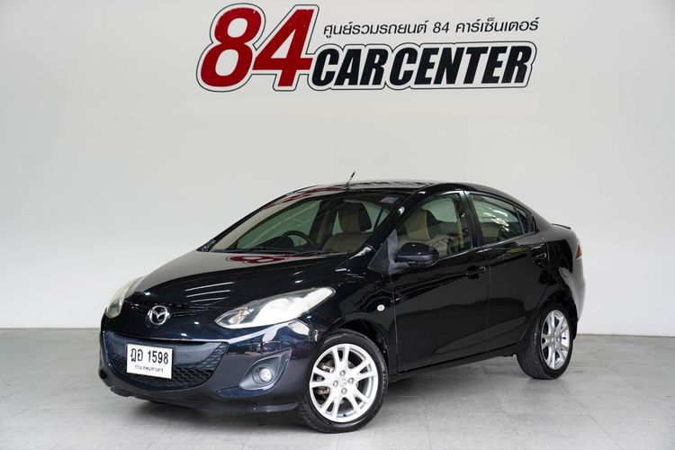 Mazda Mazda 2 2010 1.5 Elegance Groove Sedan เบนซิน ไม่ติดแก๊ส เกียร์อัตโนมัติ ดำ รูปที่ 2