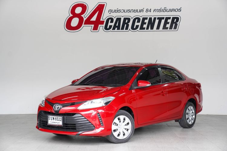 Toyota Vios 2021 1.5 Entry Sedan เบนซิน ไม่ติดแก๊ส เกียร์อัตโนมัติ แดง รูปที่ 2