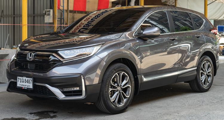 Honda CR-V 2021 1.6 EL 4WD Utility-car ดีเซล ไม่ติดแก๊ส เกียร์อัตโนมัติ เทา รูปที่ 2