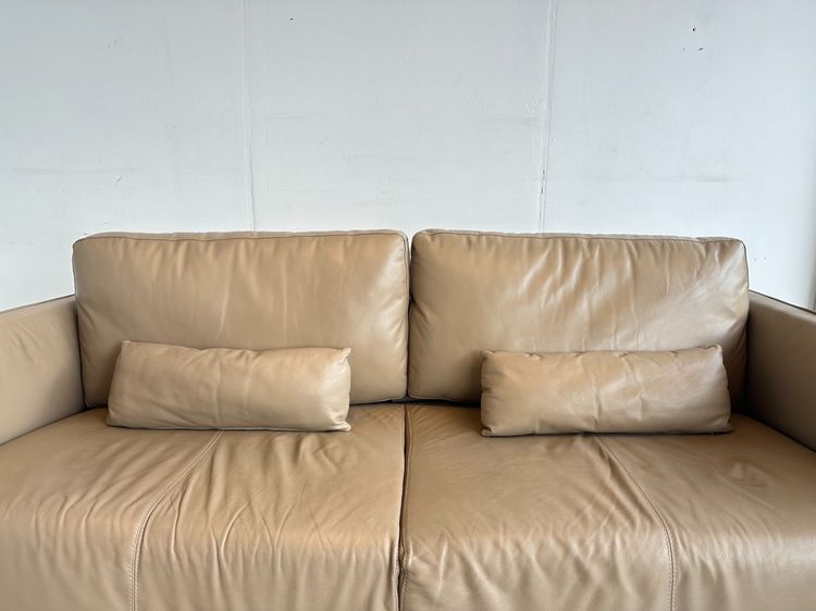 โซฟา 2 ที่นั่ง แบรนด์ AUTHENTIC EST 2013 เบาะหนังแท้ผิวสัมผัส รูปที่ 9