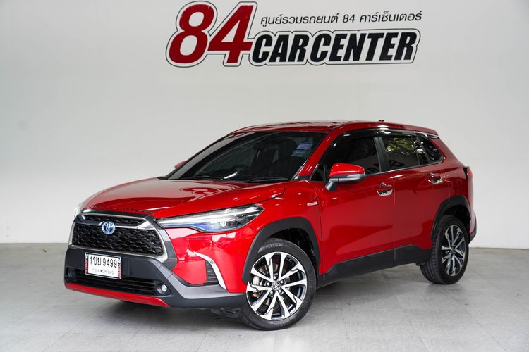 Toyota Corolla Cross 2020 1.8 Hybrid Premium Utility-car ไฮบริด ไม่ติดแก๊ส เกียร์อัตโนมัติ แดง รูปที่ 2