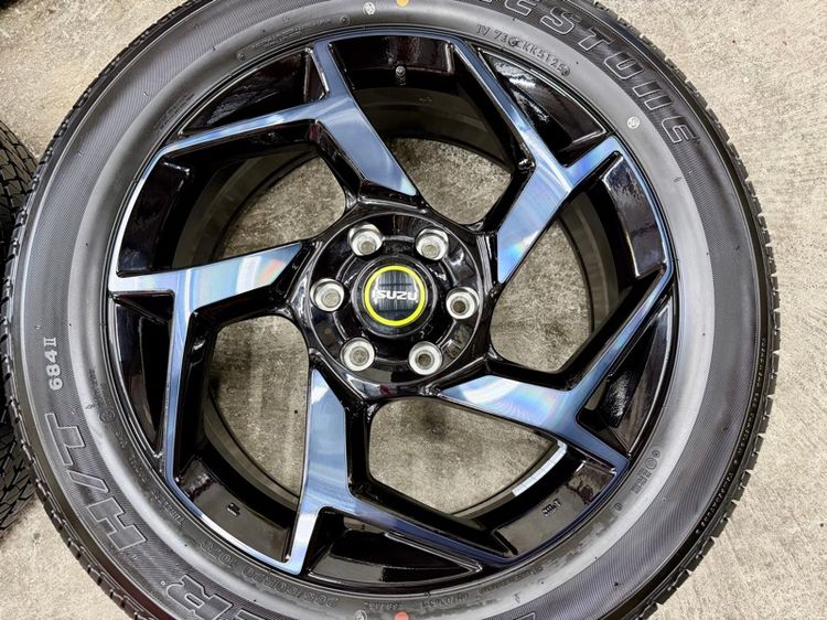 ล้อแม็ก ISUZU MU-X RS ขอบ 20” ถอดป้ายแดง ยาง BRIDGESTONE 265-50R20 ปลายปี 25 ตุ่มหน้ายางยังอยู่ครบ รูปที่ 5