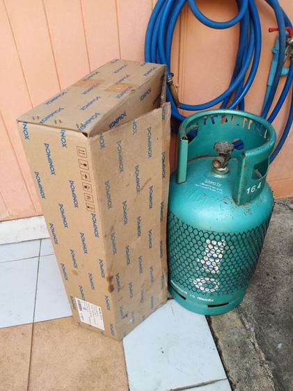 อุปกรณ์ในครัวอื่นๆ เตาแก็สยี่ห้อDOMINOX พร้อมถังปตท.15กิโล