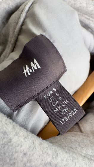 HM Overshirt สีเทาอ่อน Size M รูปที่ 2