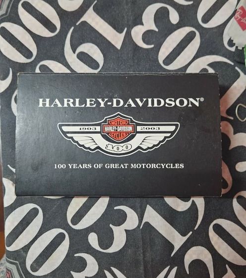 ชาย ดำ หนังแท้ อื่นๆ Harley Davidson 100 th wallet