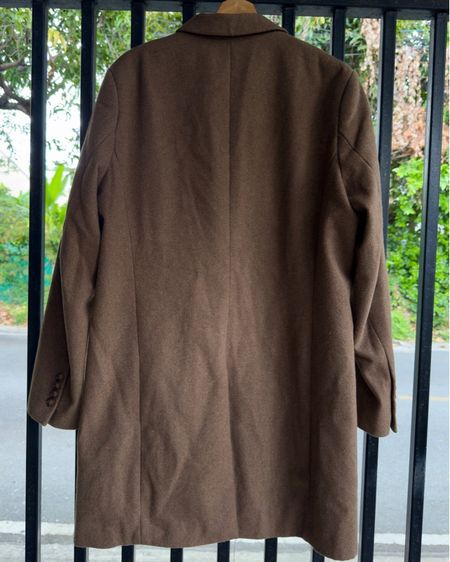 HM Long Coat สี Brown รูปที่ 2