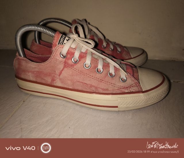 converse siz40 ผ้าใบแท้มือสองสภาพสวย รูปที่ 2