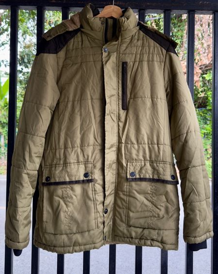 Parka Puffer Olive Jacket