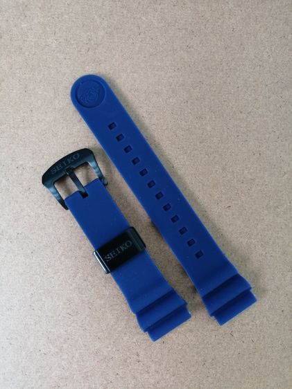 สายนาฬิกาสำหรับ Seiko ซิลิคอน คุณภาพสูงเกรดพรีเมี่ยม ขนาด 22mm รูปที่ 3