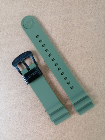 สายนาฬิกาสำหรับ Seiko ซิลิคอน คุณภาพสูงเกรดพรีเมี่ยม ขนาด 22mm รูปที่ 2