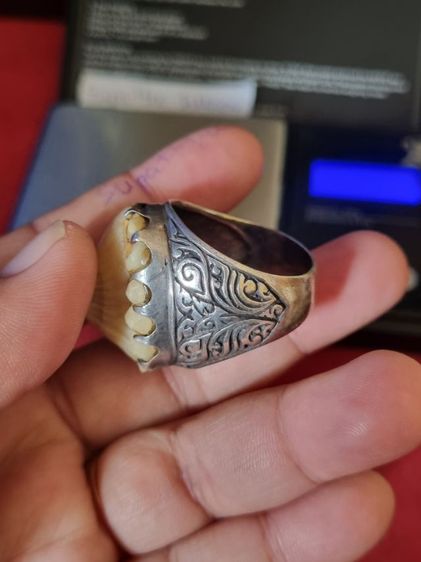 แหวนเงินหัวกระเบน รูปที่ 3