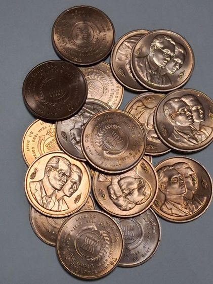 เหรียญไทย 20 บาทสิ่งแวดล้อม ไม่ผ่านการใข้งาน