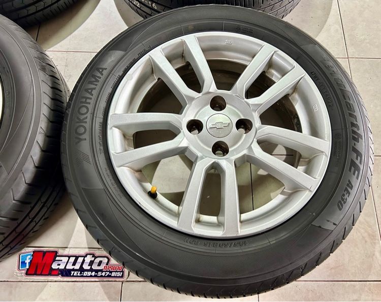 ล้อโซนิก ขอบ16 4รู100 พร้อมยางYOKOHAMA 195 60 16 รูปที่ 3