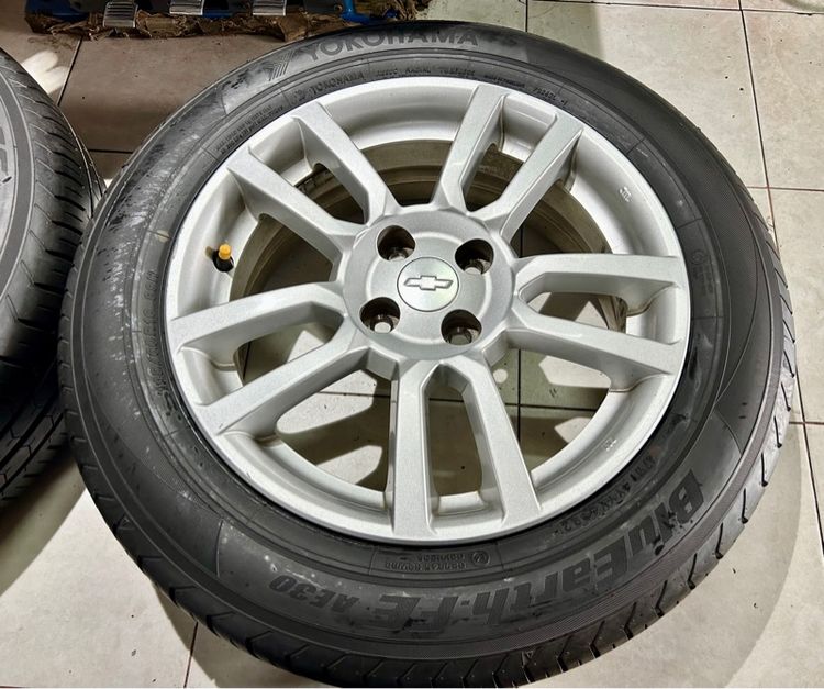 ล้อโซนิก ขอบ16 4รู100 พร้อมยางYOKOHAMA 195 60 16 รูปที่ 4