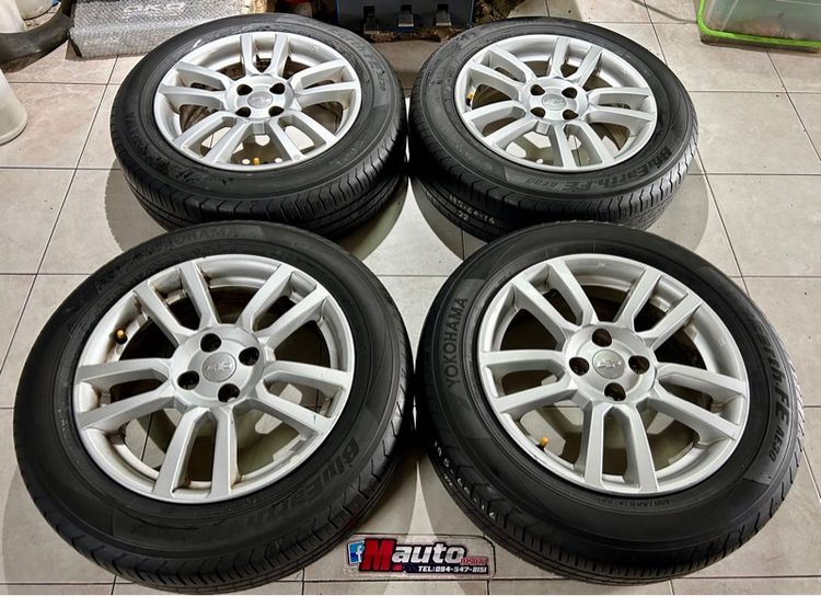 ล้อโซนิก ขอบ16 4รู100 พร้อมยางYOKOHAMA 195 60 16