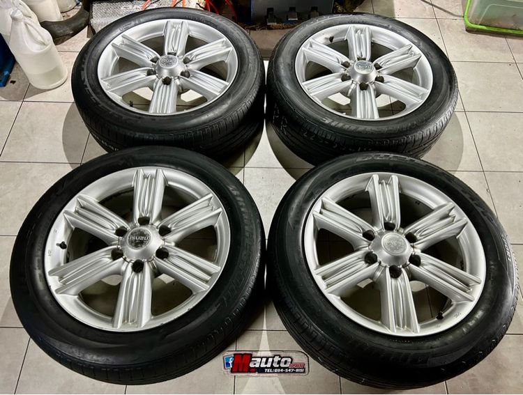 ISUZU 18 พร้อมยางบริสโตน 225 55 18 ครบชุด
