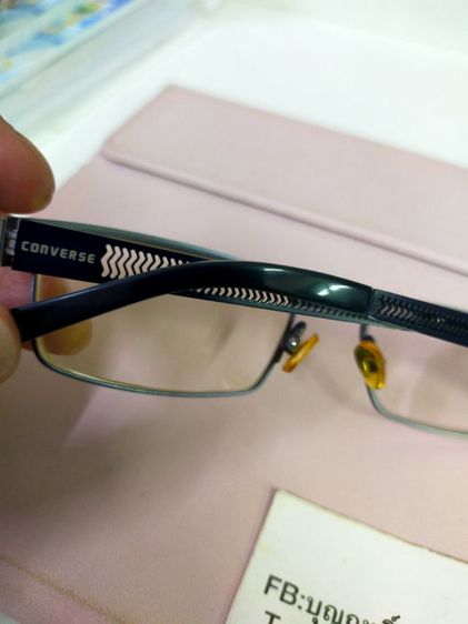 แว่นตา Converse ขนาด 52-17 สภาพดี เลนส์มีค่าสายตาเอาไปตัดใส่เลนส์ใหม่ได้เลยครับ รูปที่ 10