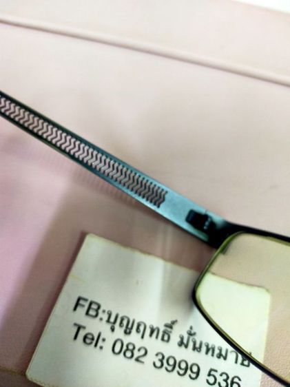 แว่นตา Converse ขนาด 52-17 สภาพดี เลนส์มีค่าสายตาเอาไปตัดใส่เลนส์ใหม่ได้เลยครับ รูปที่ 8