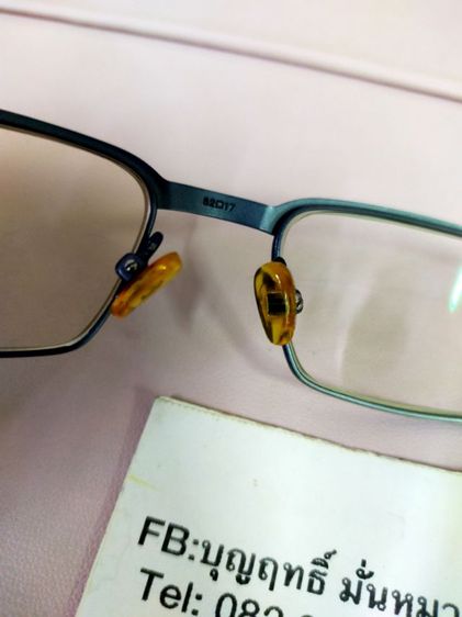 แว่นตา Converse ขนาด 52-17 สภาพดี เลนส์มีค่าสายตาเอาไปตัดใส่เลนส์ใหม่ได้เลยครับ รูปที่ 4