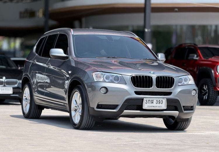 รถ BMW X3 2.0 xDrive20d Highline 4WD สี เทา