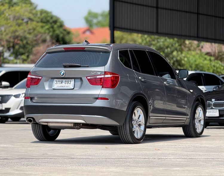 BMW X3 2013 2.0 xDrive20d Highline 4WD Utility-car ดีเซล ไม่ติดแก๊ส เกียร์อัตโนมัติ เทา รูปที่ 4