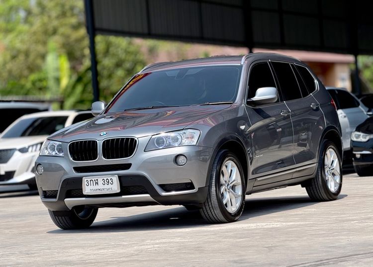 BMW X3 2013 2.0 xDrive20d Highline 4WD Utility-car ดีเซล ไม่ติดแก๊ส เกียร์อัตโนมัติ เทา รูปที่ 2