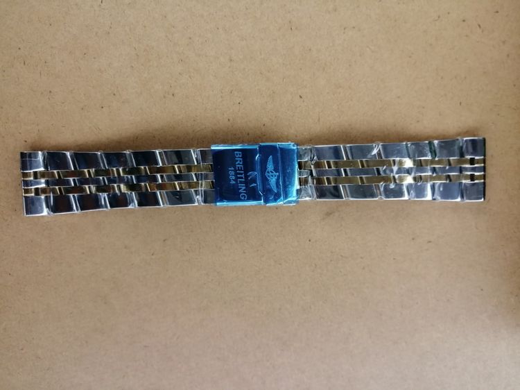 สายนาฬิกา ขนาด20mm 22mm 24mm StainlessและBetween gold,Between rose gold  B-reitling Ocean GMT Chronograph มีโลโก้  รูปที่ 12