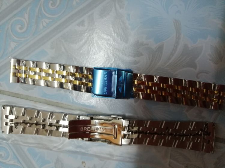 สายนาฬิกา ขนาด20mm 22mm 24mm StainlessและBetween gold,Between rose gold  B-reitling Ocean GMT Chronograph มีโลโก้  รูปที่ 10