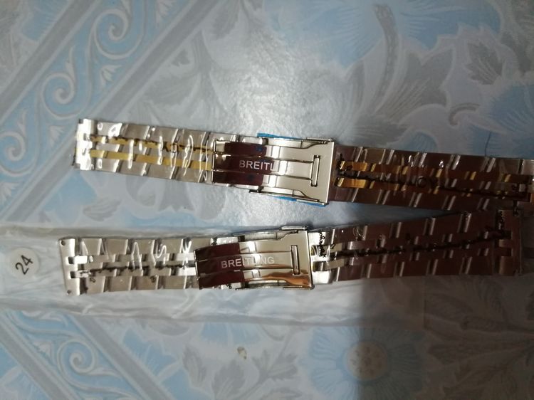 สายนาฬิกา ขนาด20mm 22mm 24mm StainlessและBetween gold,Between rose gold  B-reitling Ocean GMT Chronograph มีโลโก้  รูปที่ 9