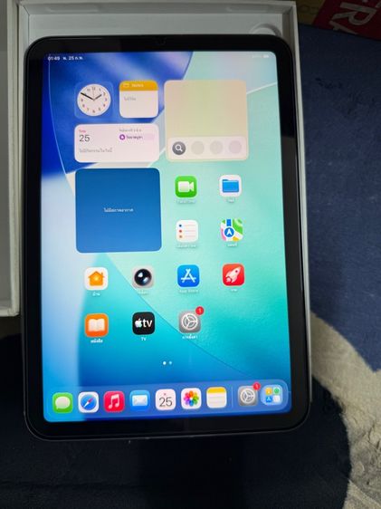 iPad mini 7 128 gb WiFi cellular space gray ครบกล่อง รูปที่ 8