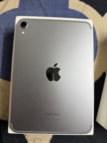 iPad mini 7 128 gb WiFi cellular space gray ครบกล่อง รูปที่ 3
