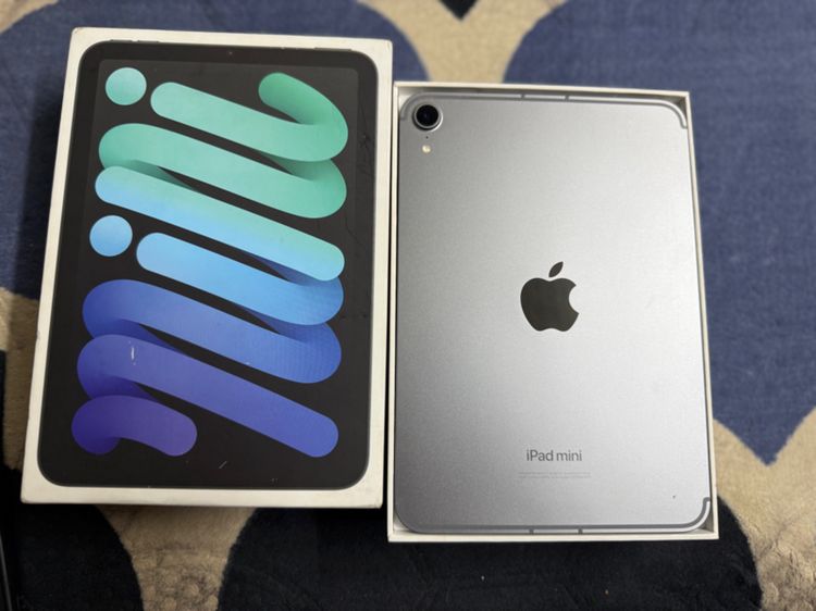 iPad mini 7 128 gb WiFi cellular space gray ครบกล่อง