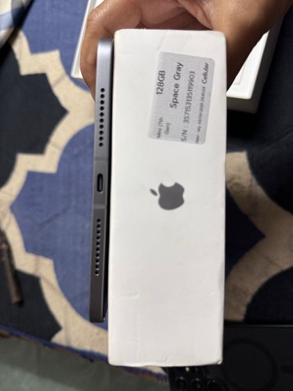 iPad mini 7 128 gb WiFi cellular space gray ครบกล่อง รูปที่ 4