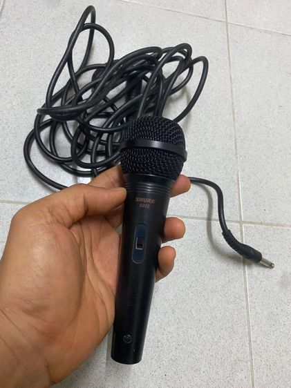 ไมโครโฟน Shure 8900 รุ่นเก่าพร้อมสาย