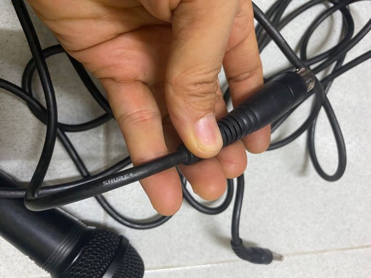 ไมโครโฟน Shure 8900 รุ่นเก่าพร้อมสาย รูปที่ 6