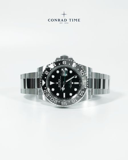 New Rolex GMT-Master II 126710GRNR Bruce Wayne' Black Dial Oyster Steel 2026 40mm.  รูปที่ 5
