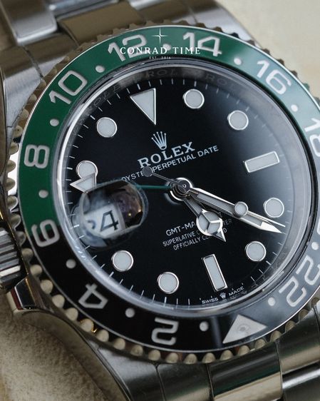 New Rolex GMT-Master II 126720VTNR 'Sprite Black Dial Oyster Steel 2026 40mm. Fullset  รูปที่ 3