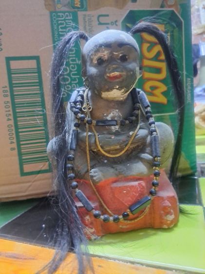 กุมารเรียกทรัพย์มีโชค ดูด้านหลัง มีโชคคุณเช่าความศรัทธา 