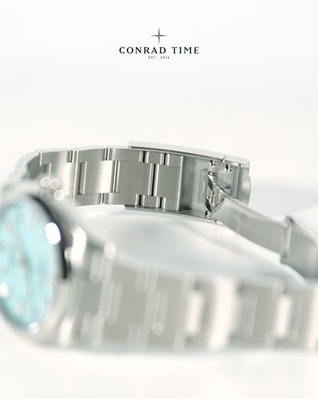 New Rolex Oyster Perpetual 126000 Turquoise Blue Dial Oyster Steel 2026 36mm. Fullset  รูปที่ 15