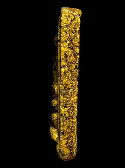 พระสมเด็จพิมพ์ปกโพธิ์อกครุฑหลังเขียนอักษรมงคลทรัพย์แสนล้าน รูปที่ 4