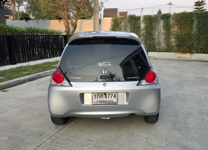 Honda Brio 2012 1.2 V Sedan เบนซิน ไม่ติดแก๊ส เกียร์อัตโนมัติ บรอนซ์เงิน รูปที่ 3