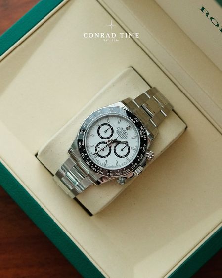 New Rolex Daytona 126500LN White Panda Dial Oyster Steel 2026 40mm. Fullset 100